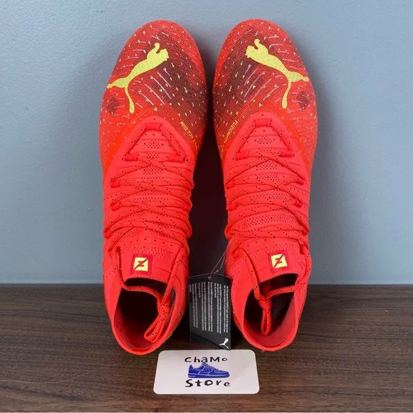 PUMA FUTURE Z 1.4 FG/AG FEARLESS FIERY Coral Soccer Cleats 106989 03 Sz 10.5 - Picture 6 of 8
